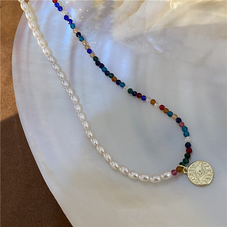 Collares De Perlas De Acrílico De Color Caramelo al por mayor